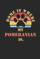 Pomeranian: Notebook Daily Diary Cute Dogs Quote 6 X 9 Inch A5 Dotted Funny Pets Doodle Book Dog Owner 110 Dot Grid Pages Dottet Paper For Writing, Notes, Doodling and Tracking Dog Mom Dad Gift 1674165412 Book Cover