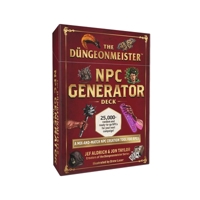 The Düngeonmeister NPC Generator Deck: A Mix-and-Match NPC Creation Tool for RPGs (Düngeonmeister Series) 1507226101 Book Cover