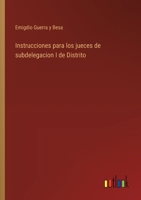 Instrucciones para los jueces de subdelegacion I de Distrito 3368048171 Book Cover