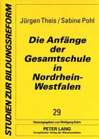 Die Anfaenge Der Gesamtschule in Nordrhein-Westfalen 363131552X Book Cover