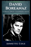 David Boreanaz Stress Away Coloring Book: Legendary Angel on Buffy the Vampire Slayer Series (David Boreanaz Stress Away Coloring Books) 1671534964 Book Cover