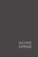 Income Expense Ledger: Book, notebook, journal entry tracker.  Cash book for tracking business and personal income and expenditure. 1699380120 Book Cover