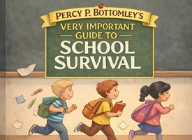 Percy P. Bottomley's Very Important Guide to School Survival B0GJ7R5F3R Book Cover