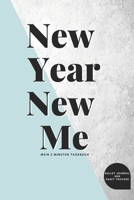 New Year New Me - mein 2 Minuten Tagebuch. Bullet Journal und Habit Tracker: Erfolgsjournal & Gewohnheitstagebuch | DIN A5 - 130 Seiten (German Edition) 167274363X Book Cover