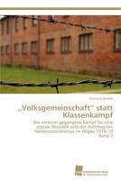 Volksgemeinschaft Statt Klassenkampf Band 2 3838133773 Book Cover