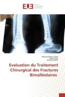 Evaluation du Traitement Chirurgical des Fractures Bimalléolaires 6202534818 Book Cover