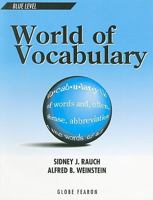 World of Vocabulary: Blue - Reading Level 7 0835912981 Book Cover