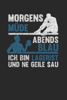 Morgens M�de Abends Blau - Ich bin Lagerist und ne geile Sau: Januar 2020 bis Dezember 2020 - Wochen- und Monatsplaner, Terminplaner, Kalender, Kontaktliste, Geburtstagsliste, Geschenkideen, Habit Tra 171028823X Book Cover
