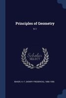 Principles of Geometry: V.1 134029026X Book Cover