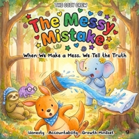 When We Make a Mess, We Tell the Truth: A Cozy Preschool Social Skills Story About Honesty, Responsibility, and Big Feelings (COZY CREW - Social Emotional Learning Books for Kids Ages 3-6) B0GLWVBJ49 Book Cover