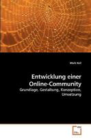 Entwicklung einer Online-Community 3639228529 Book Cover