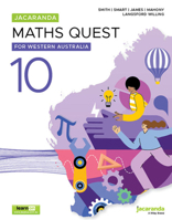 Jacaranda Mathematics 10 for Western Australia, 5e learnON and Print (Maths Quest for Western Australia Junior Series) 1394363222 Book Cover
