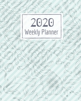 Weekly Planner for 2020- 52 Weeks Planner Schedule Organizer- 8x10 120 pages Book 2: Large Floral Cover Planner for Weekly Scheduling Organizing Goal Setting- January 2020/December 2020 1677095148 Book Cover