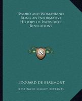 The Sword and Womankind 0766132021 Book Cover