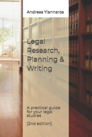 Legal Research, Planning and Writing: A practical guide for legal studies [2nd Edition] B0GDPH9CW3 Book Cover