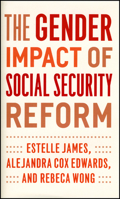 The Gender Impact of Social Security Reform 0226392007 Book Cover