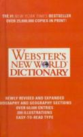 Webster's New World Dictionary 0606089543 Book Cover