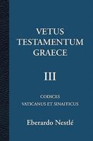 Vetus Testamentum Graece III 3/3 9057191466 Book Cover