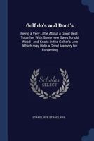 Golf Do's and Don'ts 101989654X Book Cover