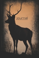 Journal: Lined Notebook With Beautiful Deer Design. Perfect Gift For Animal Lovers, Trendy Deer Journal For Kids, Perfect For School Or Work Notes 170993218X Book Cover