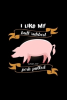 I like my butt rubbed and my pork pulled: 6x9 Pig | grid | squared paper | notebook | notes 1650913702 Book Cover