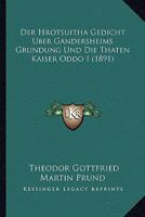 Der Hrotsuitha 1141848627 Book Cover