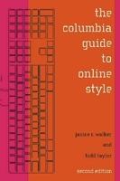 The Columbia Guide to Online Style 0231132115 Book Cover