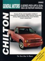 GM S-series Pick-ups & SUVs--1994 through 2004: Updated to include information on 2002 through 2004 models (Chilton's Total Car Care Repair Manual) 1563926008 Book Cover