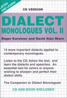 Dialect Monologues: Volume II [With CD] 094066951X Book Cover
