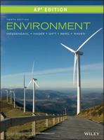 Environment, AP 10th Edition 1119473101 Book Cover