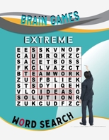 Brain Games Extreme Word Search: All About The States Search-a-word Puzzles - Brain Games With People With Dementia Small Word Search Books For Adults ... For Teaching Brain Teasers Page a Day B08TQ476HH Book Cover