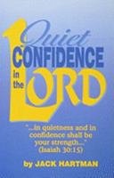 Quiet Confidence In The Lord 0915445077 Book Cover