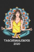 Taschenkalender 2020: Taschenkalender für Sept. 2019 bis Dezember 2020 A5 Terminplaner Wochenplaner Terminkalender Wochenkalender Organizer mit Hippie ... Mandala Glaube Entspannung (German Edition) 169146547X Book Cover