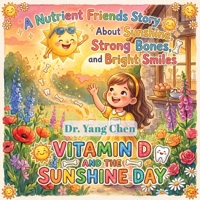 A Nutrient Friends Story About Sunshine, Strong Bones, and Bright Smiles: Vitamin D and the Sunshine Day (Nutrient Friends: A Child's Journey to Healthy Eating) B0H73MS42J Book Cover