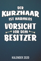 Kalender 2020: Deutsch Kurzhaar A5 Kalender Planer für ein erfolgreiches Jahr - 110 Seiten (German Edition) 167287422X Book Cover