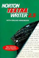 Norton Textra Writer 2.5 With Online Handbook/Manual and 5.25 Disk/Independent Version 0393962784 Book Cover