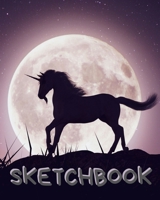 SKETCHBOOK: FOR UNICORN LOVERS 1671670752 Book Cover