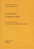 Greek Influence on Egyptian-Coptic: Contact-Induced Change in an Ancient African Language (Ddglc Working Papers 1) 3943955176 Book Cover