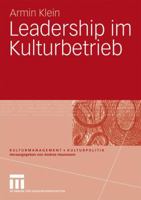 Leadership Im Kulturbetrieb 3531161016 Book Cover