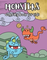 Monsters Coloring book for kids: Monsters Halloween B0CHL5FG6W Book Cover
