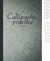 Calligraphy paper practice: Calligraphy Workbook Hand Writing dot book Lettering parchment beginner alphabet sheets books 1702243052 Book Cover