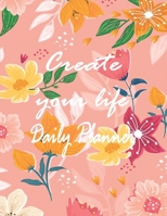 Daily Planner (53 weeks): Cool and Vintage  Cover 8.5 X 11 in, large space to note and write your daily schedule as well as a to do list. 1711211583 Book Cover