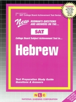 SAT ll Subject Test in Hebrew (Modern) (SAT Subject Test Series) 0837363071 Book Cover