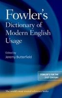 A Dictionary of Modern English Usage 0198691262 Book Cover