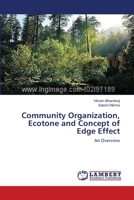 Community Organization, Ecotone and Concept of Edge Effect 3659368121 Book Cover