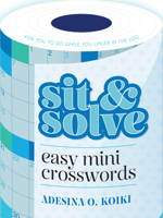 Sit  Solve Easy Mini Crosswords 1454944846 Book Cover