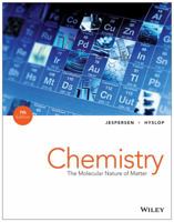 Chemistry: The Molecular Nature of Matter [with WileyPLUS Blackboard Code] 111913028X Book Cover