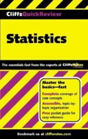 Statistics (Cliffs Quick Review) 0822053497 Book Cover