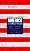 America in So Many Words: Words That Have Shaped America 0618002707 Book Cover