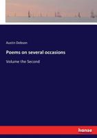 Poems on several occasions. 1179594908 Book Cover